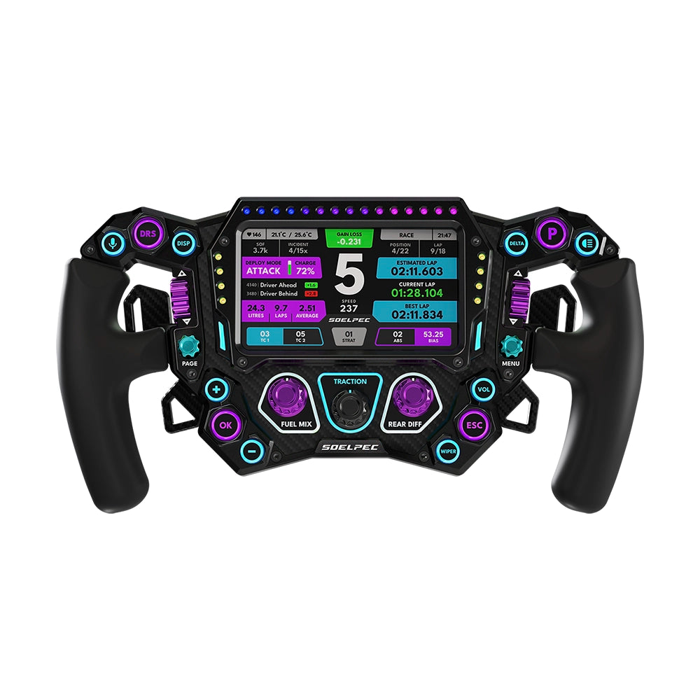 Soelpec Spectra XR Sim Racing Wheel on Player1 Sim Gear