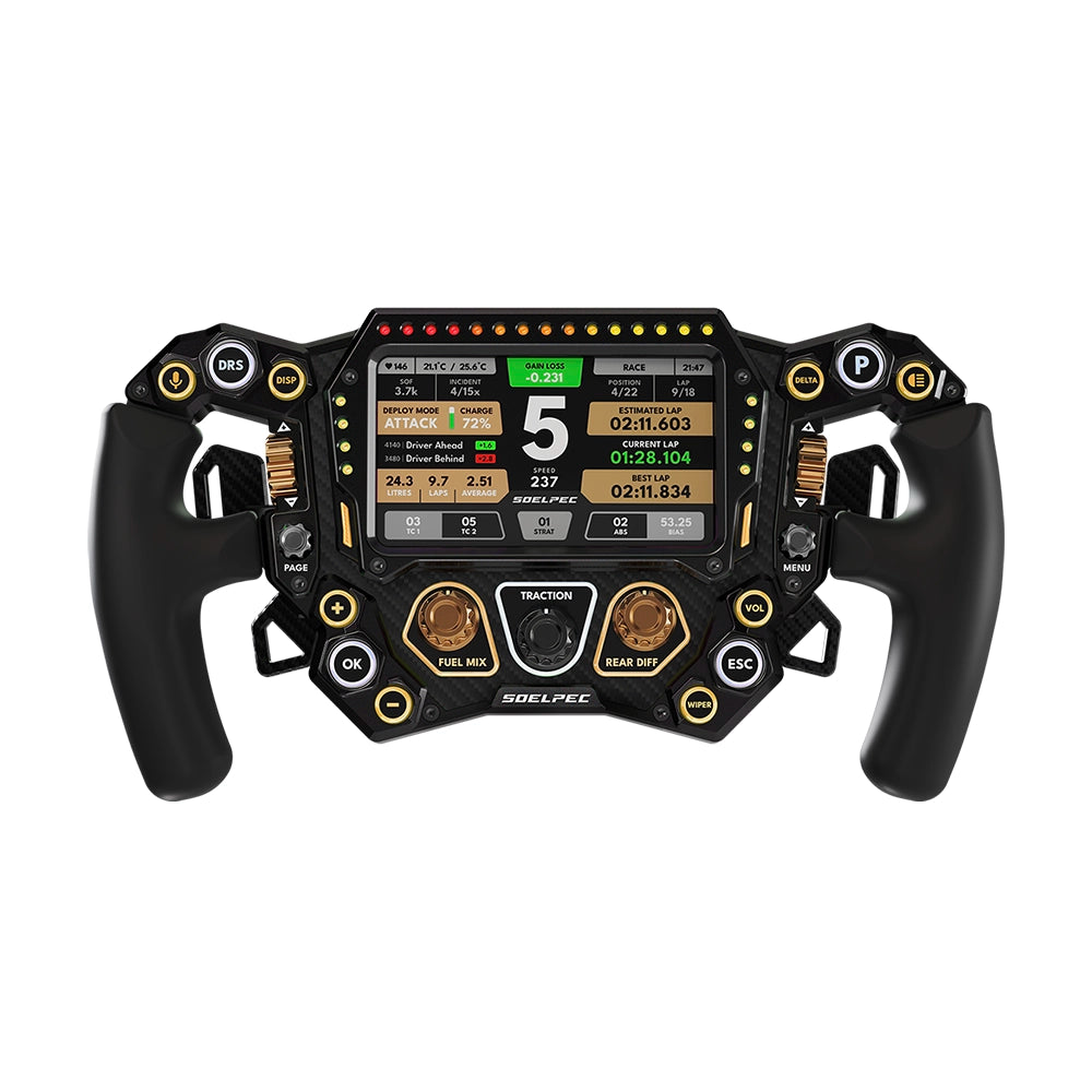 Soelpec Spectra XR Sim Racing Wheel on Player1 Sim Gear
