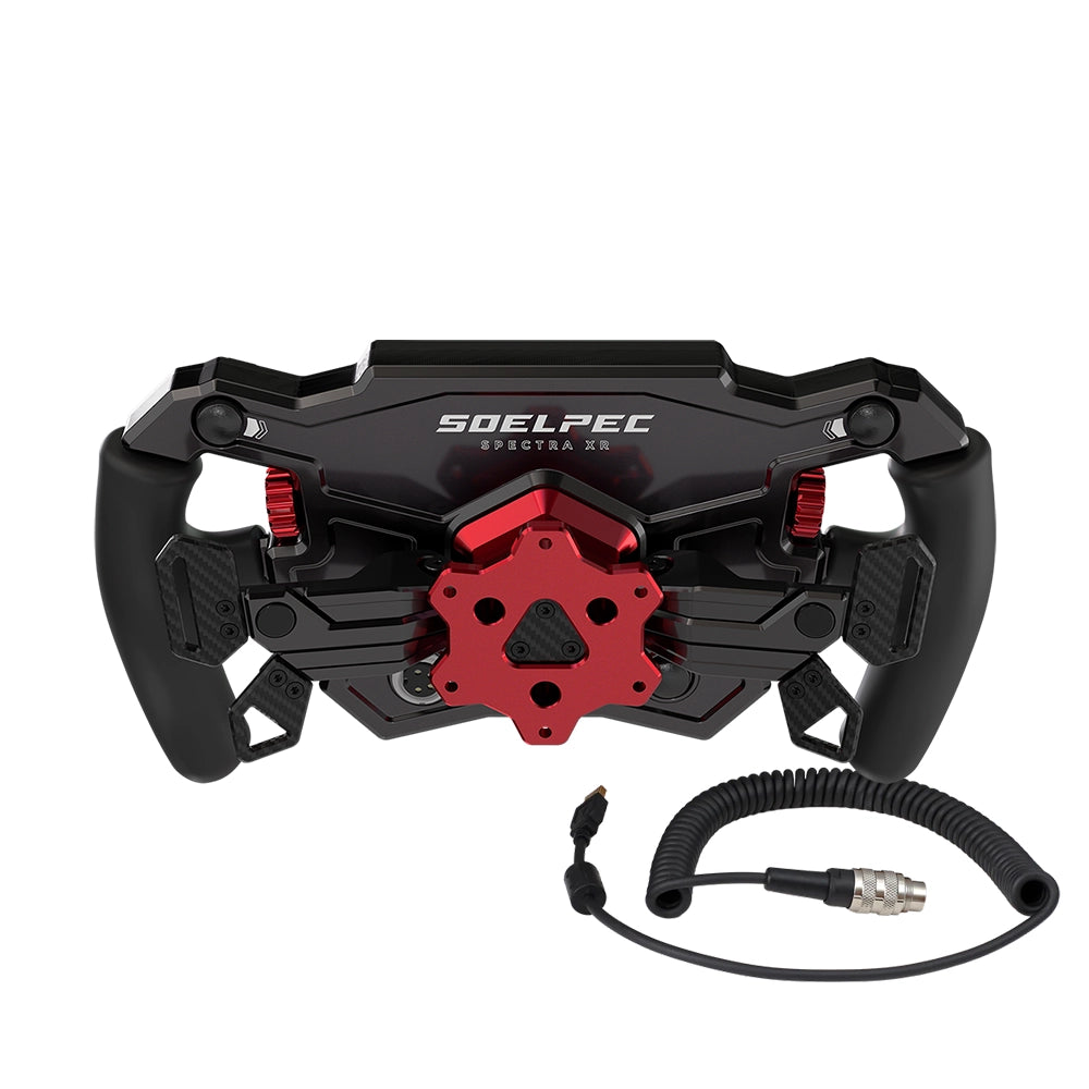 Soelpec Spectra XR Sim Racing Wheel on Player1 Sim Gear
