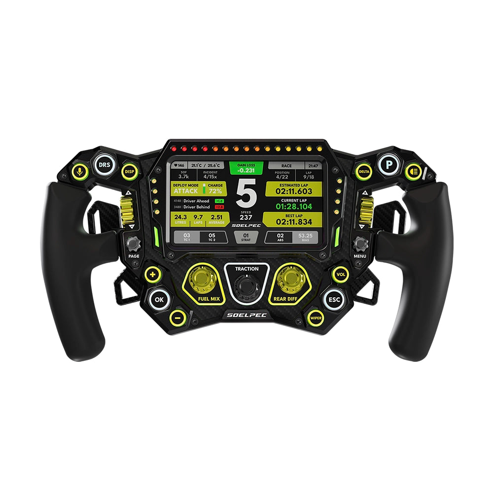 Soelpec Spectra XR Sim Racing Wheel on Player1 Sim Gear