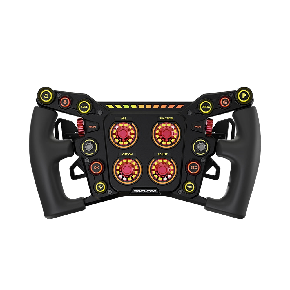 Soelpec Terra LX Sim Racing Wheel on Player1 Sim Gear Australia