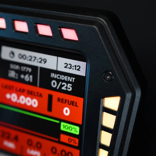 Soelpec XR-7 Premium Sim Racing Dashboard Display with Touchscreen and RGB Telemetry on Player1 Sim Gear