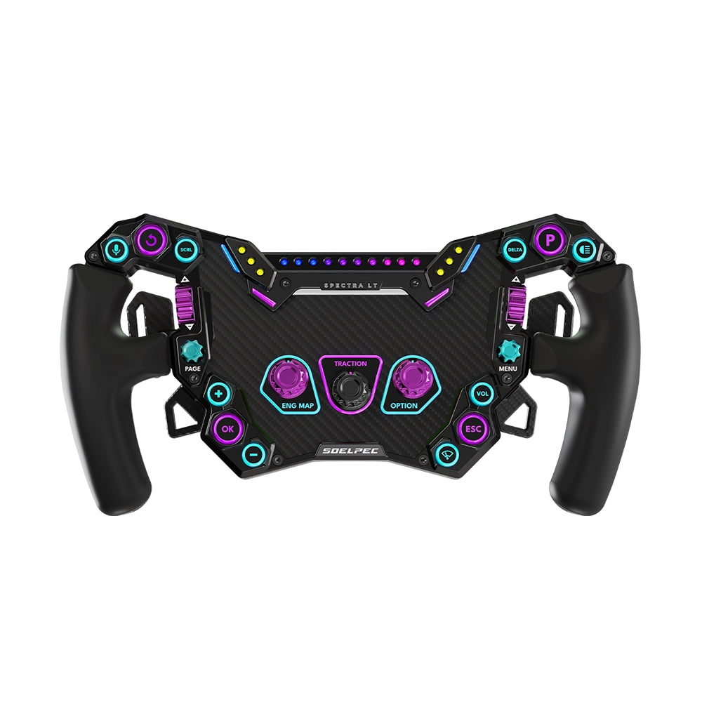 Soelpec Spectra LT Sim Racing Wheel on Player1 Sim Gear Australia