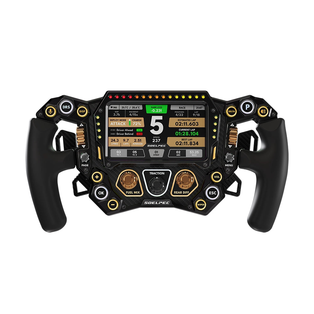 Soelpec Spectra XR Sim Racing Wheel on Player1 Sim Gear