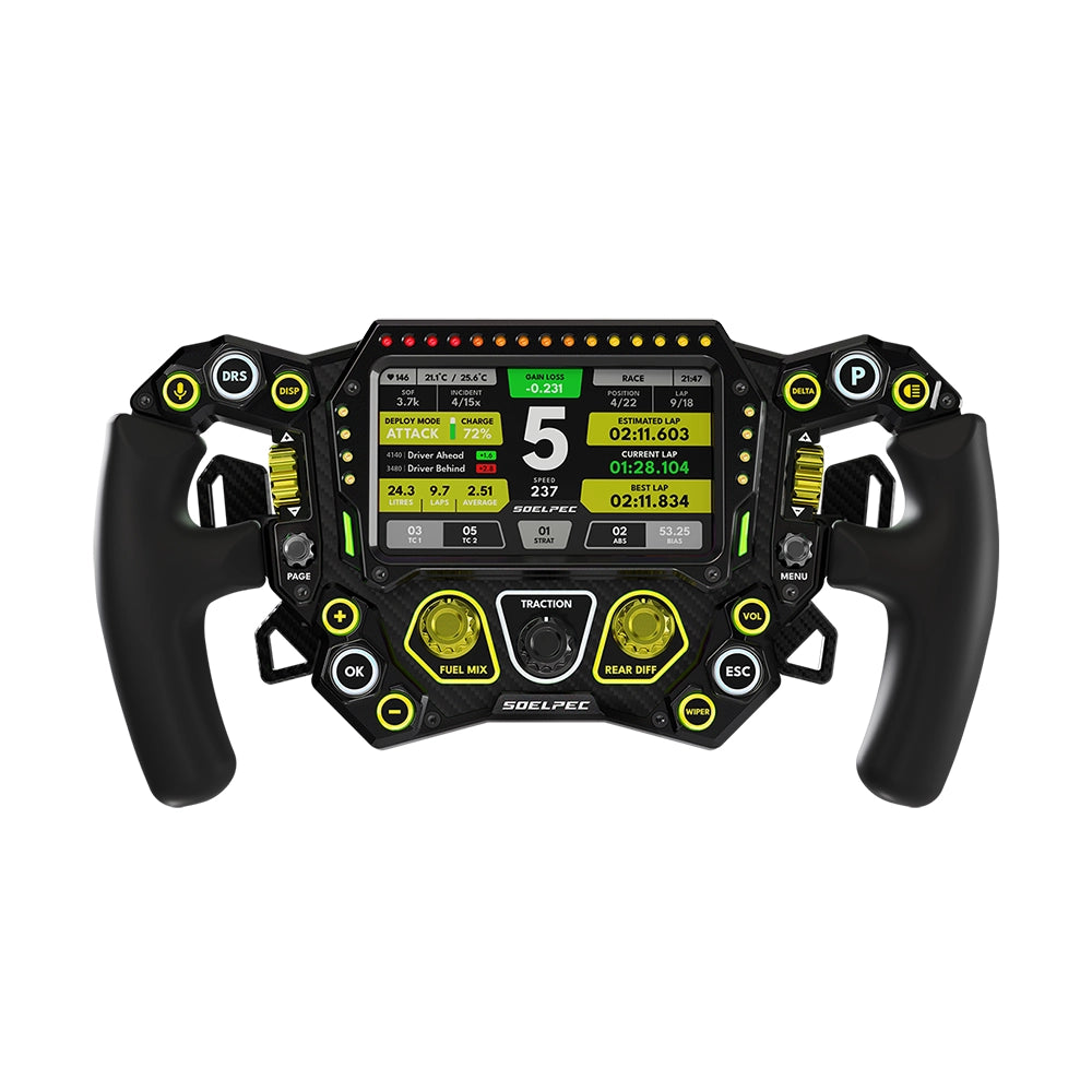 Soelpec Spectra XR Sim Racing Wheel on Player1 Sim Gear