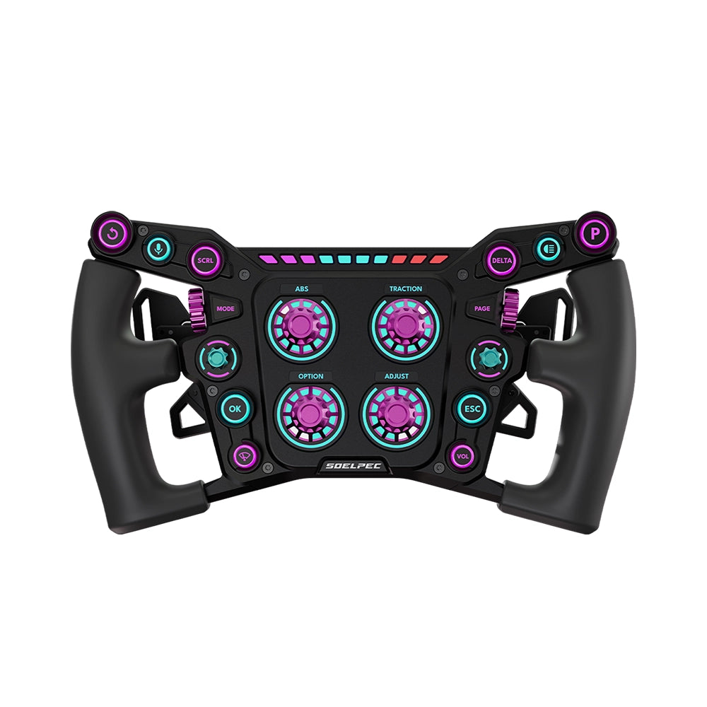 Soelpec Terra LX Sim Racing Wheel on Player1 Sim Gear Australia