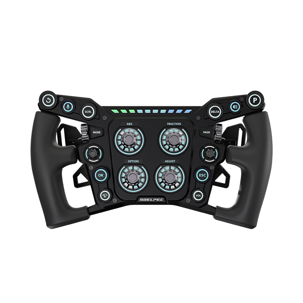 Soelpec Terra LX Sim Racing Wheel on Player1 Sim Gear Australia