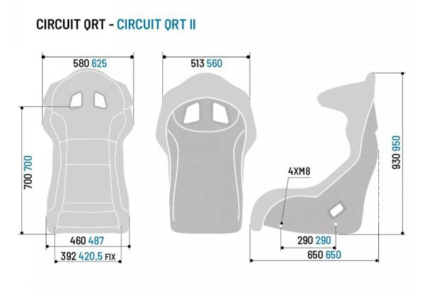 Sparco Racing Seat QRT CIRCUIT