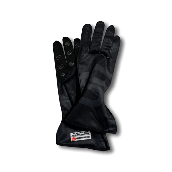 Südspeed Blackout Sim Racing Gloves on Player1 Sim Gear