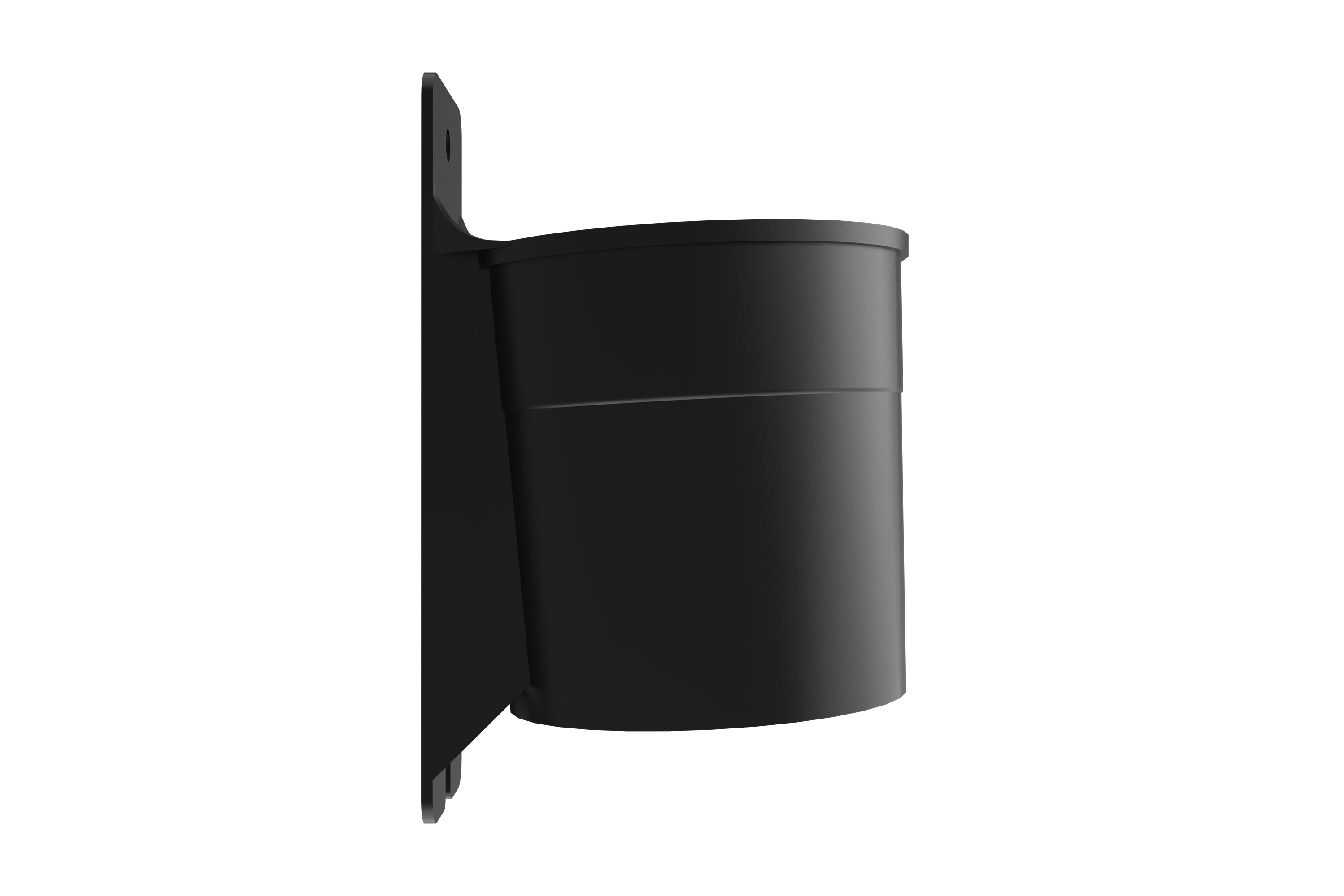 Trak Racer Cup Holder — left side profile view