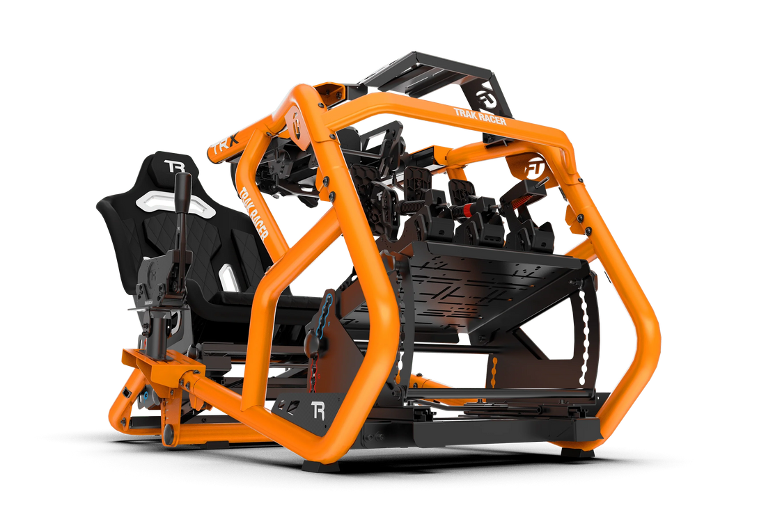 Trak Racer Alpine Racing TRX V2 Racing Simulator | Sunset Orange
