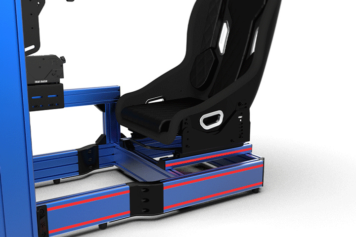 Trak Racer TRX Hybrid Fibreglass Racing Seat | BWT Alpine F1 Team Edition