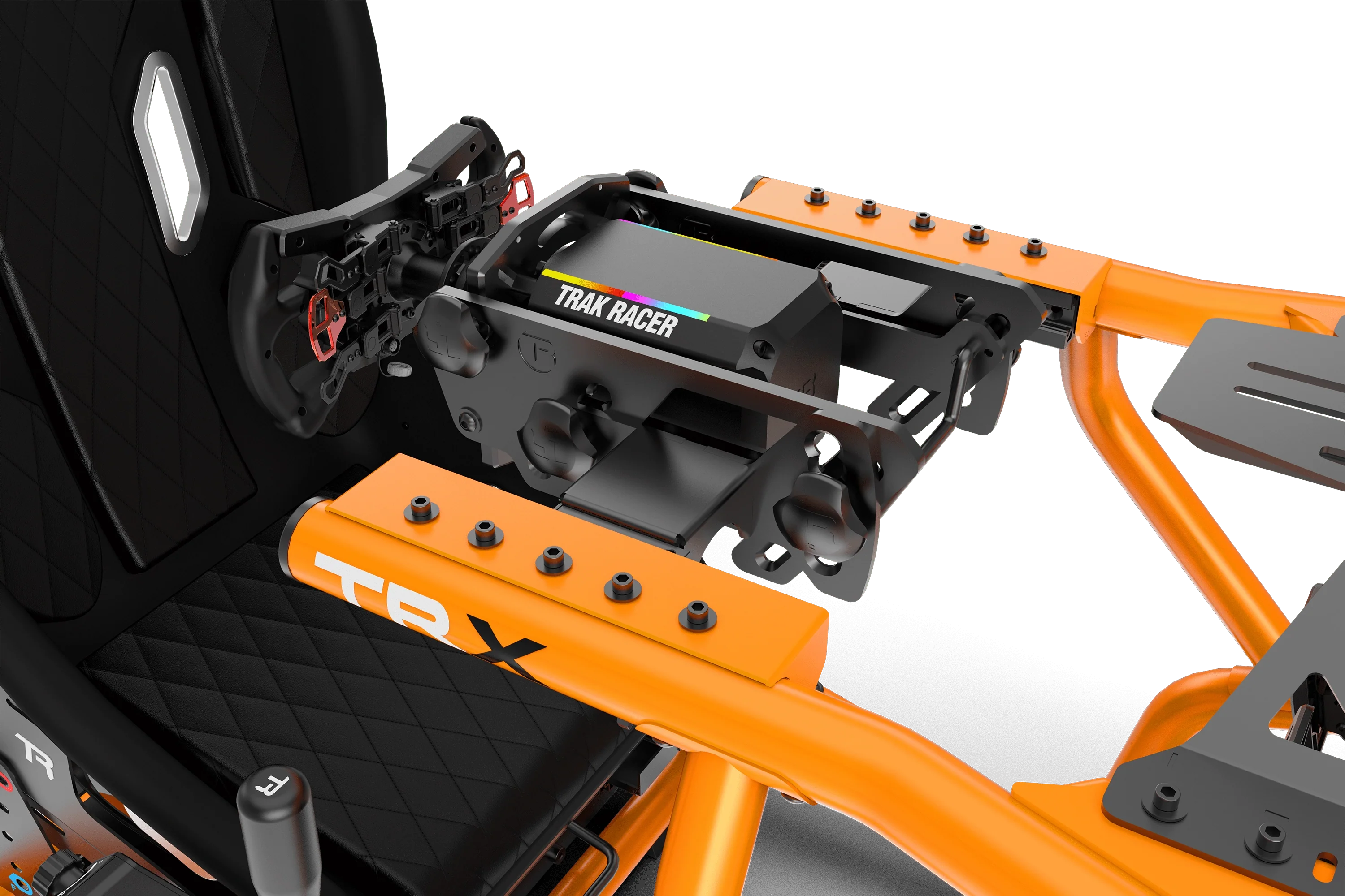 Trak Racer Alpine Racing TRX V2 Racing Simulator | Sunset Orange