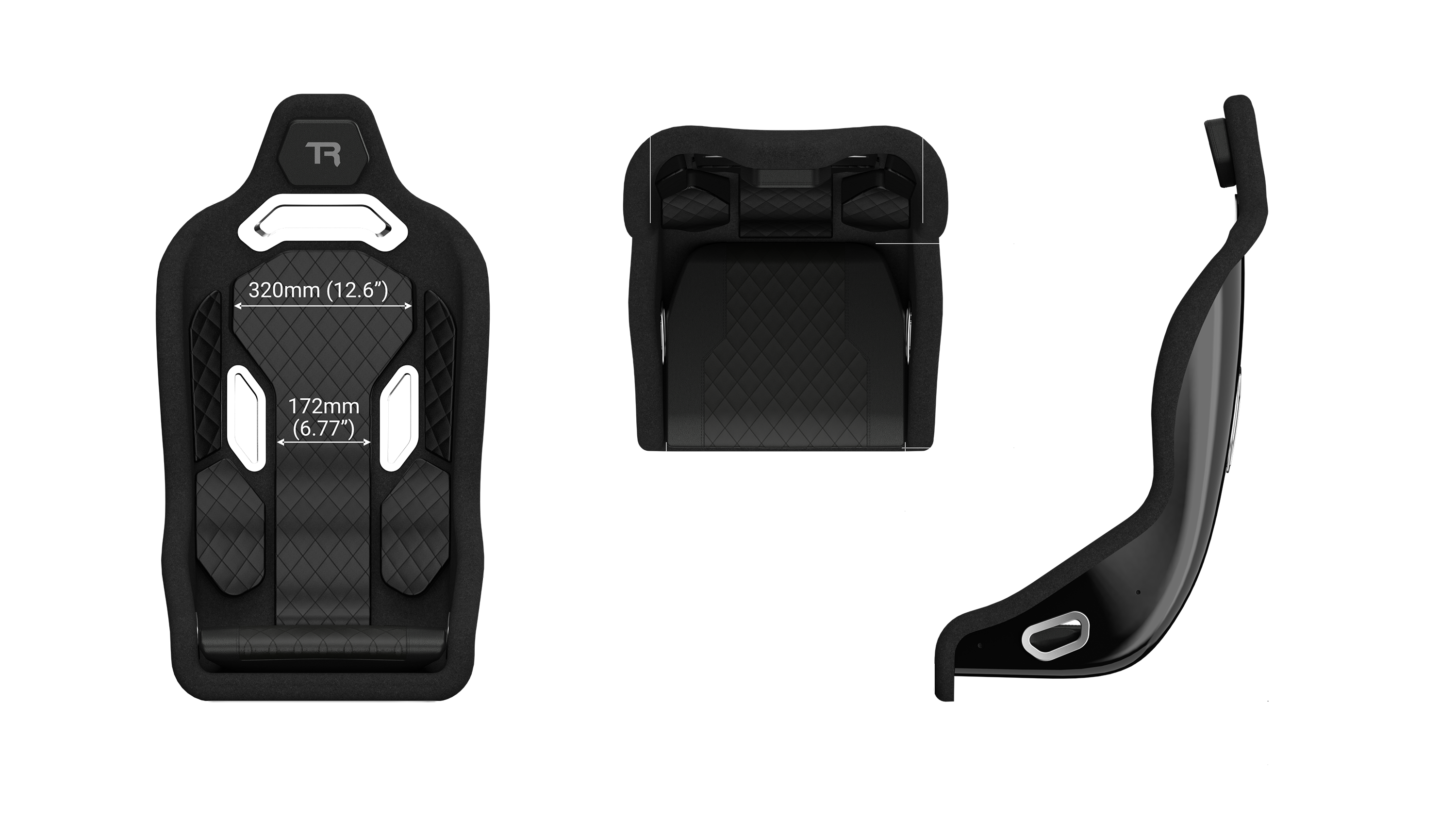 Trak Racer TRX Hybrid Fibreglass Racing Seat | BWT Alpine F1 Team Edition