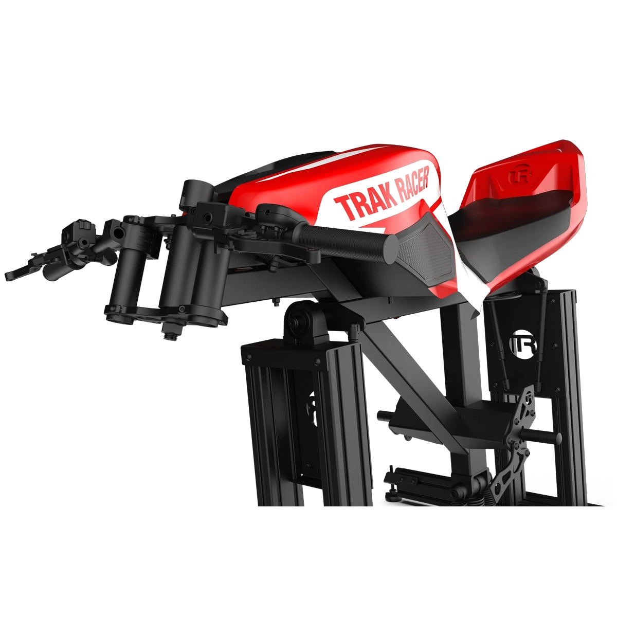 TRZ Motorbike Racing Simulator from Trak Racer on Player1 Sim Gear  front side view