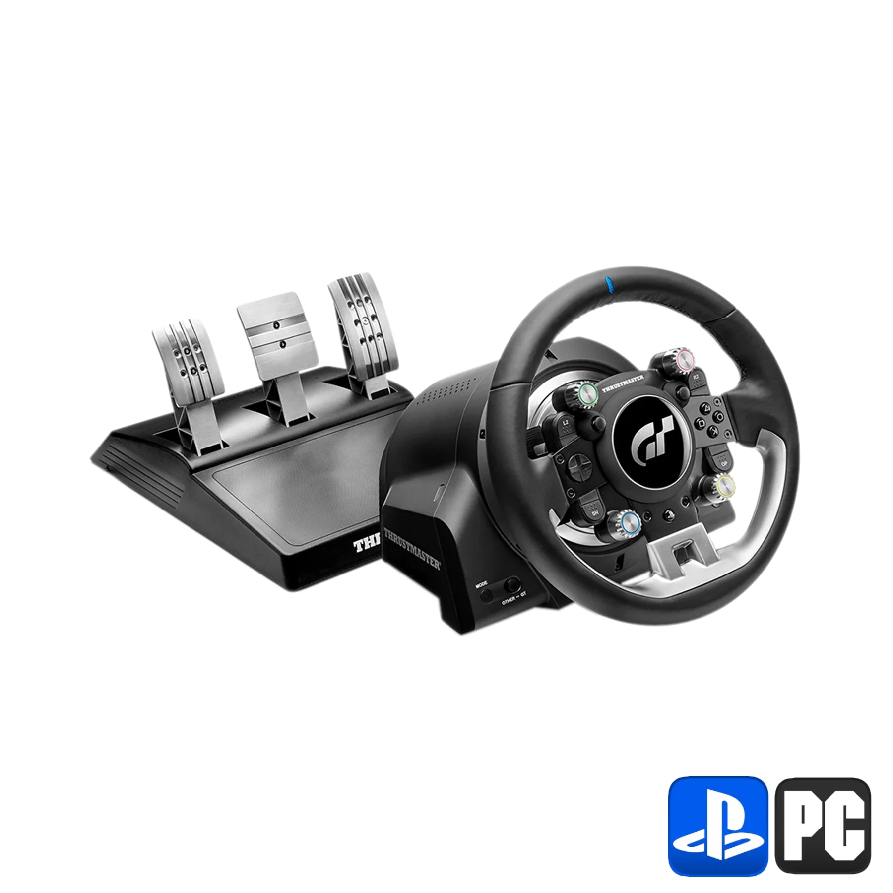 Thrustmaster T-GT II Racing Wheel + Pedals For PS4, PS5 & PC, Wheel & Pedals, Thrustmaster, Racing Gear, Thrustmaster, Wheel + Pedals Combo, Player1 Sim Gear, , Racing and Flight Sim Gear