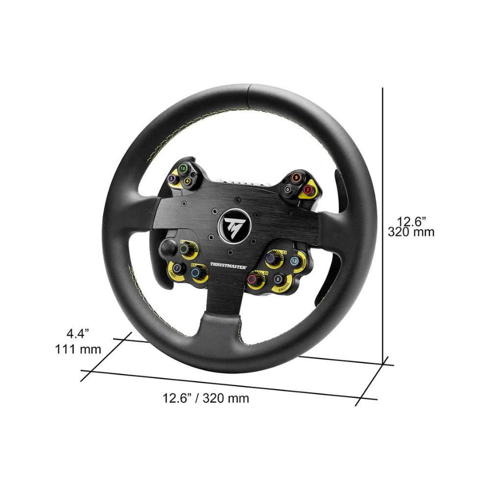 Thrustmaster EVO Racing 32R Leather Wheel Add-On for Sim Racing on Player1 Sim Gear