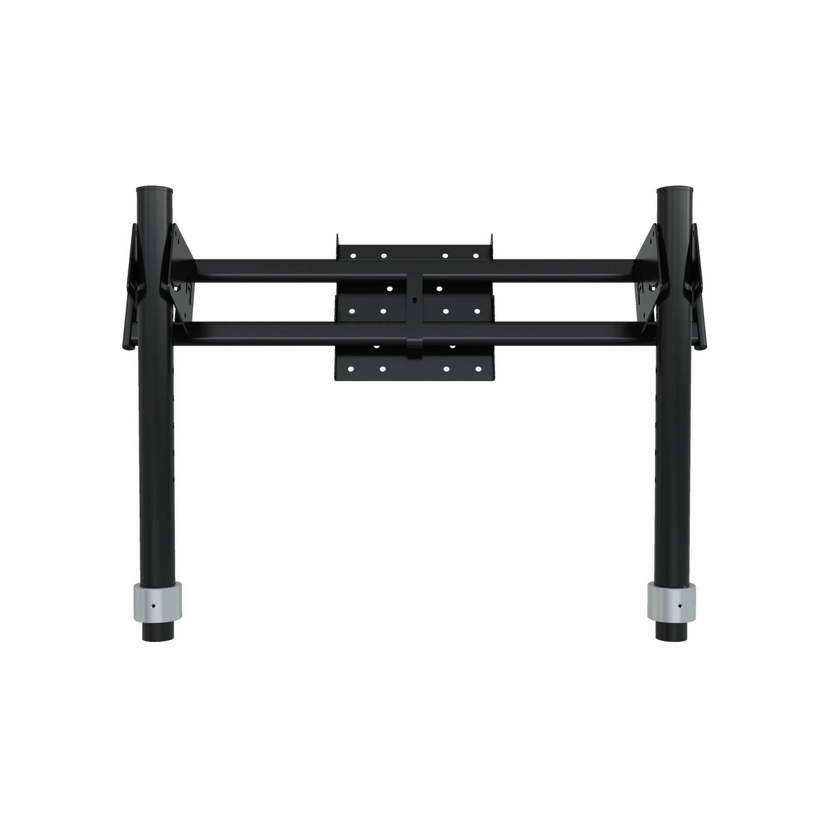 Trak Racer 4th/2nd top monitor mount, straight front view with VESA plate centred