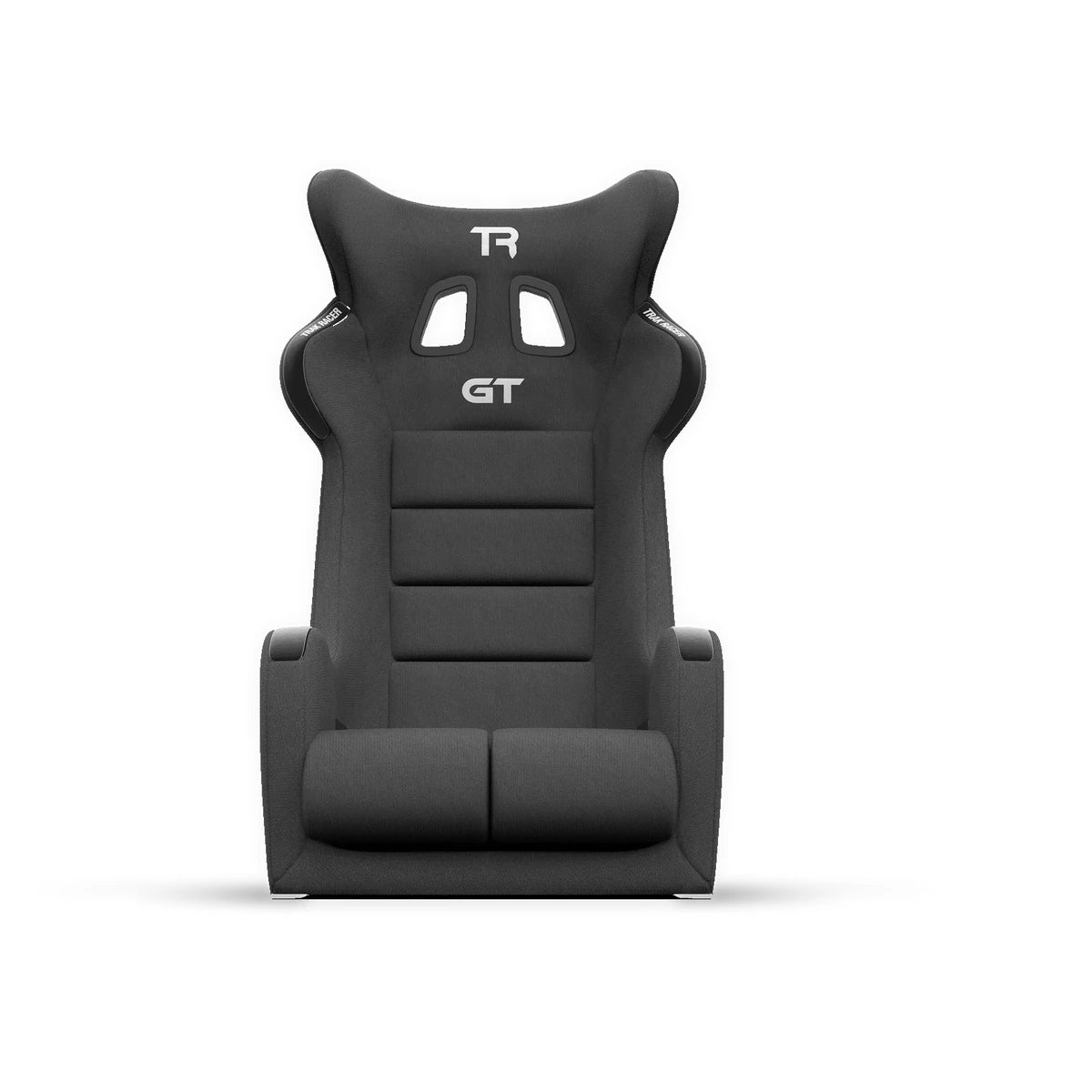 Trak Racer GT Pro carbon fibre finish racing seat — front view
