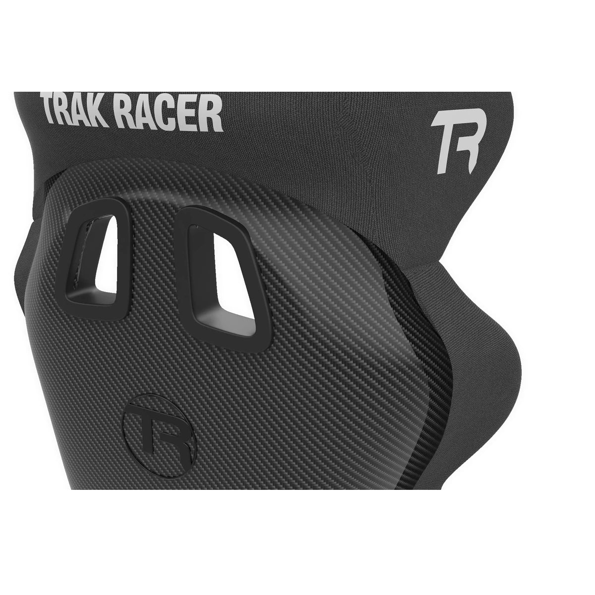 Trak Racer GT Pro carbon fibre finish — hydro dip close-up