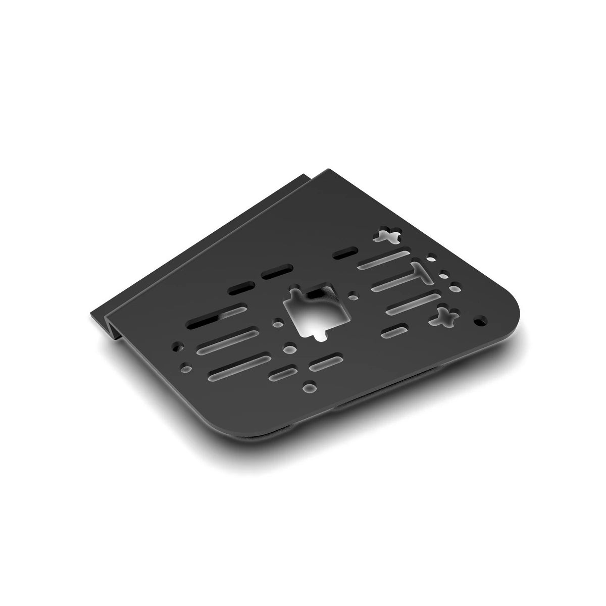 Trak Racer TR-HBMN2-L left-side handbrake mount, reverse angle — mounting slots and corner flange