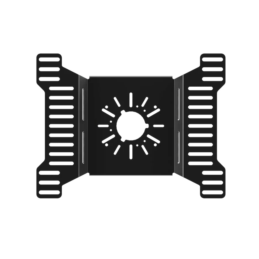 Trak Racer large bass shaker mount on Player1 Sim Gear