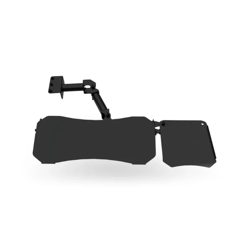 Trak Racer Keyboard and Mouse Tray for TR8 Pro and Alpine Racing TRX, side profile view