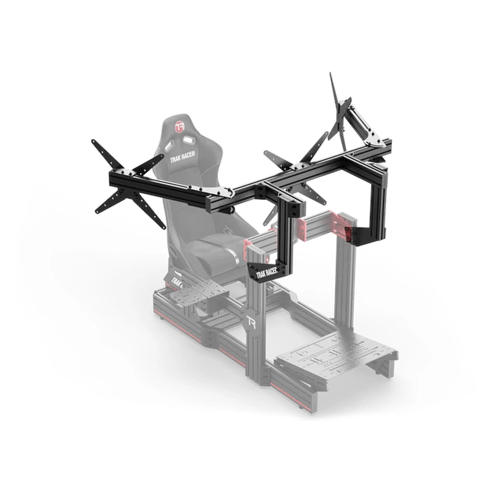 Trak Racer Large Cockpit-Mounted Triple Monitor Mount - 1500mm / 59" Wide