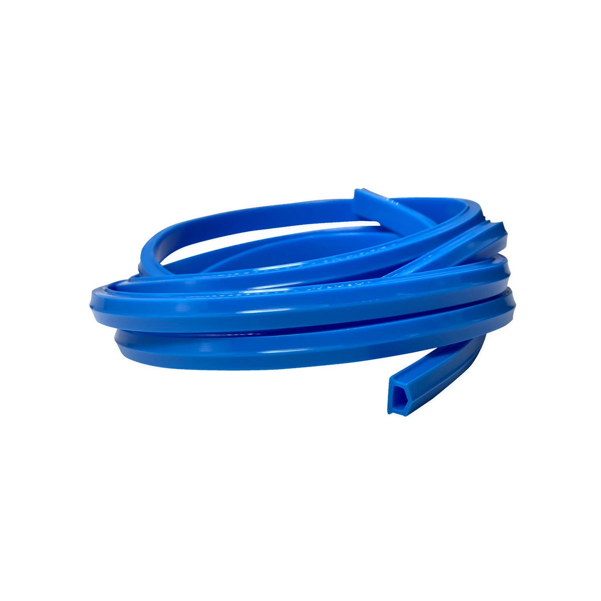 Trak Racer blue rubber dust strip, 2m coil, full length