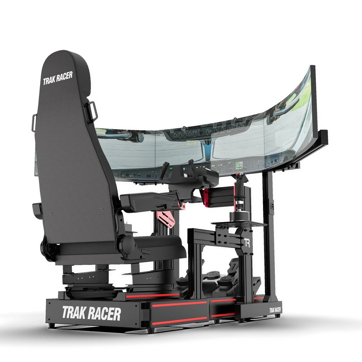Trak Racer TR120S Flight Simulator with Flight Seat