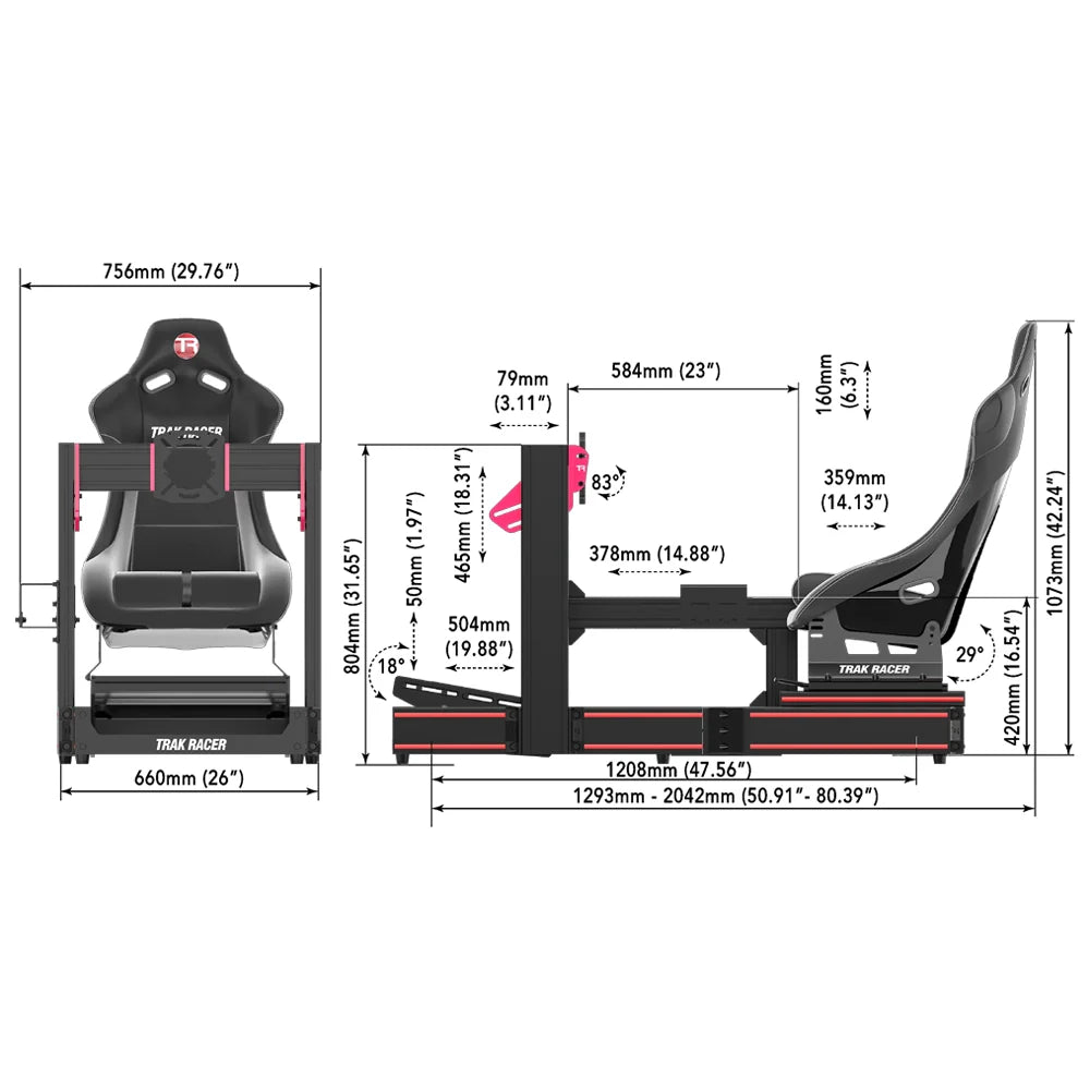 Trak Racer TR120S V2 Racing Simulator