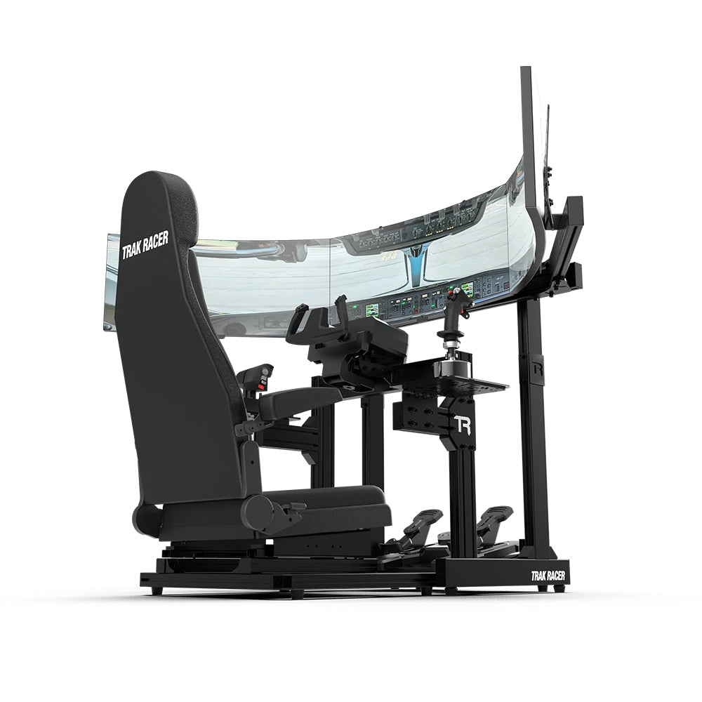 Trak Racer TR40S Flight Simulator Cockpit with Flight Seat on Player1 Sim Gear