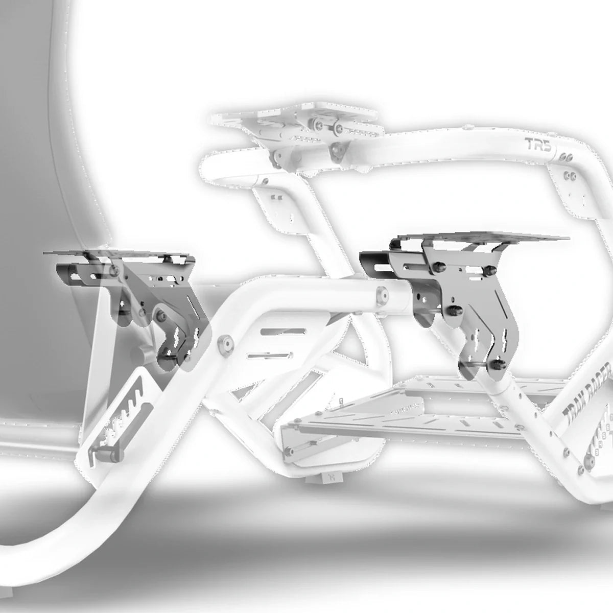 Trak Racer TR5 flight sim rig profile view