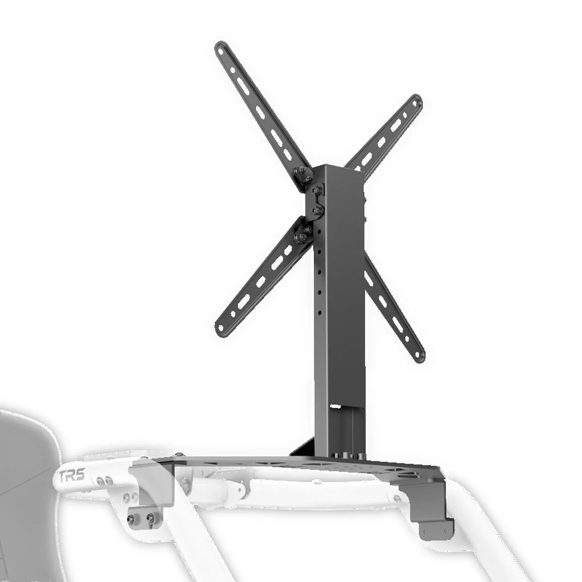 Trak Racer TR5 cockpit-mounted single monitor stand on rig