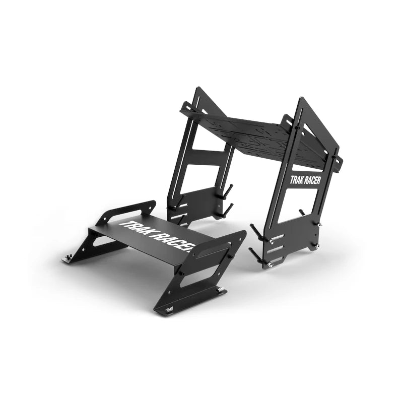 Universal Inverted / Formula /GT Hybrid Pedal Bracket System with Pedal Plate and Foot Plate on Player1 Sim Gear