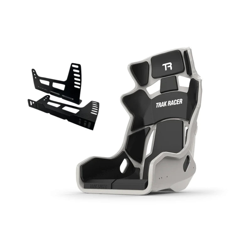Trak Racer Black GT StyleTR Series Fiberglass Seat for Sim Racing on Player1 Sim Gear