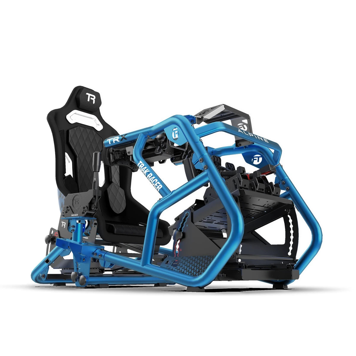 Trak Racer Alpine Racing TRX V2 Racing Simulator | Alpine Blue Livery
