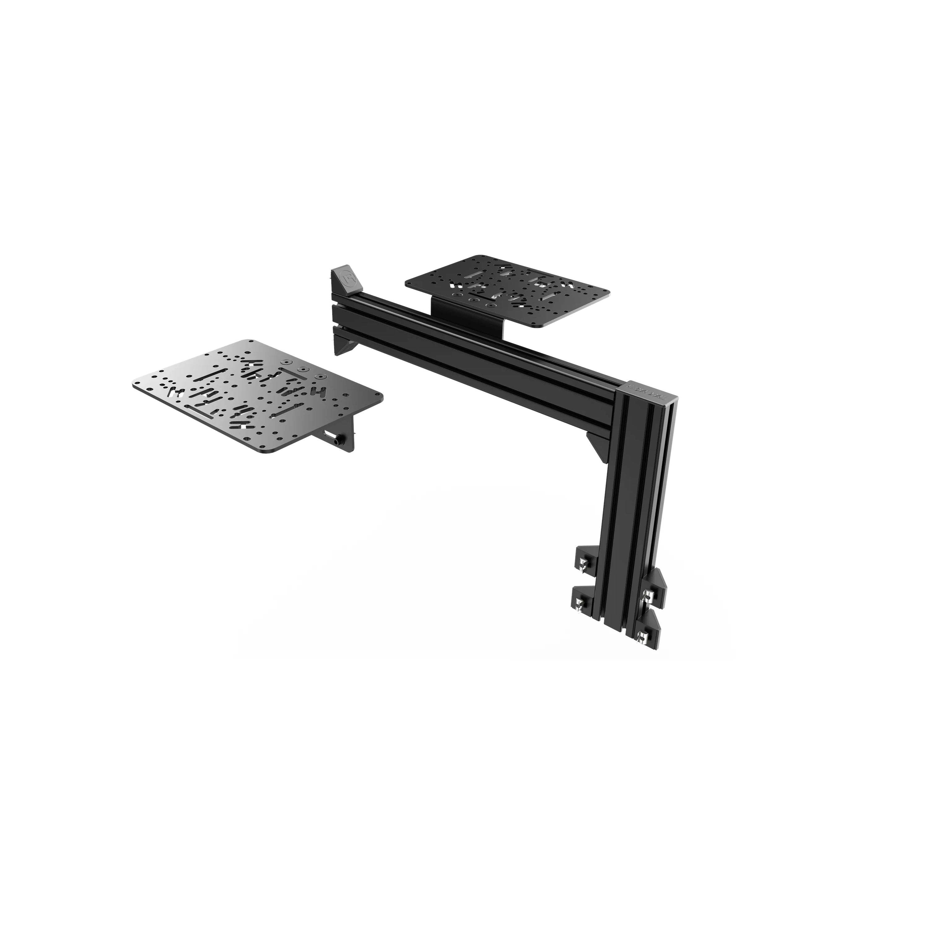 Trak Racer Flight Sim Control Mounts with 1 Side Support for all Aluminum Cockpits