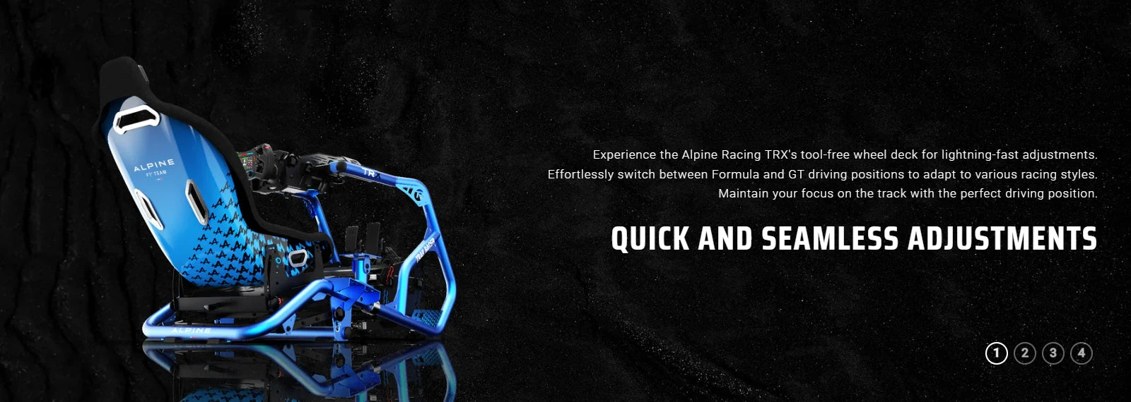 Alpine Racing TRX – Player1 Sim Gear