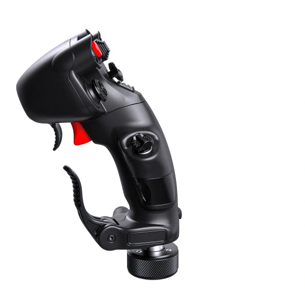 VIRPIL CDT-AERO-R Grip for flight simulation on Player1 Sim Gear left side view