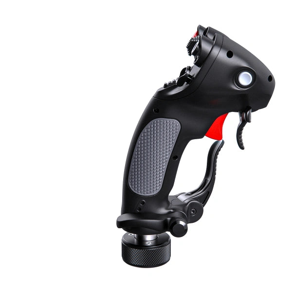 VIRPIL CDT-AERO-R Grip for flight simulation on Player1 Sim Gear right side view