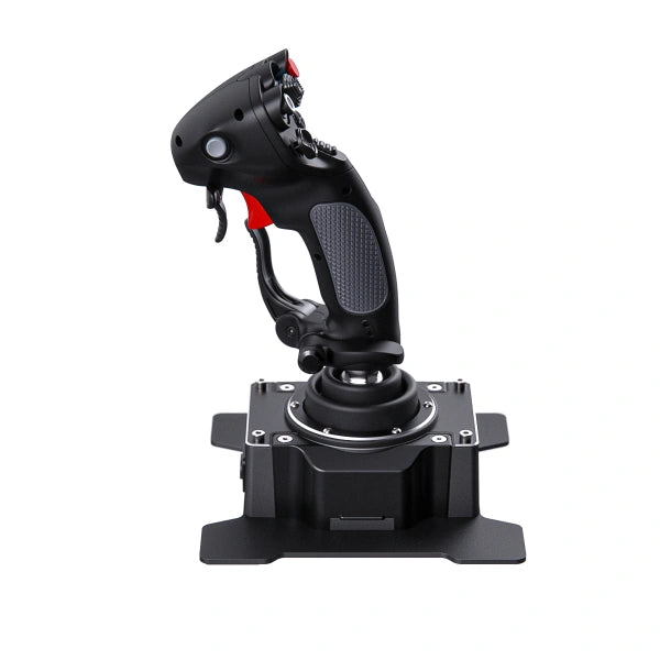 Virpil CDT-Aeromax-L left-hand flight control system, left side view.