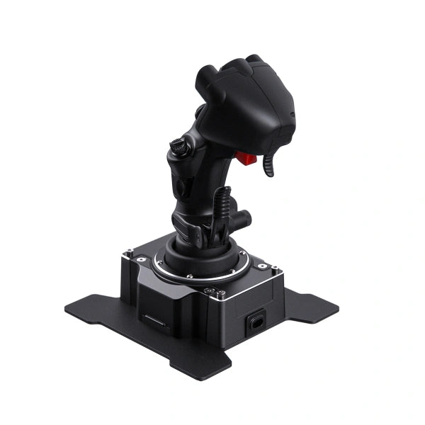 Virpil CDT-Aeromax-L left-hand flight control system, front right side view.