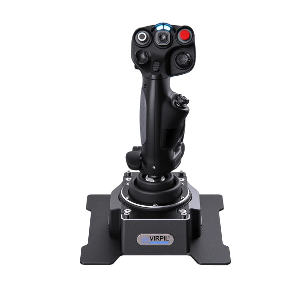 Virpil CDT-Aeromax-L left-hand flight control system, rear view.