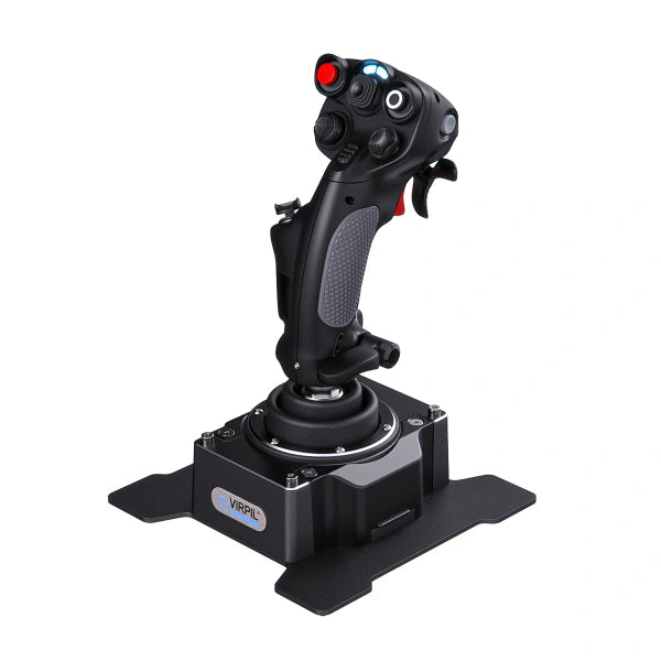Virpil CDT-Aeromax-R Flightstick for flight simulation on Player1 Sim Gear rear right view