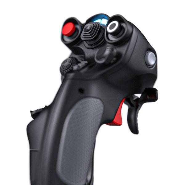 Virpil CDT-Aeromax-R Flightstick for flight simulation on Player1 Sim Gear close up view