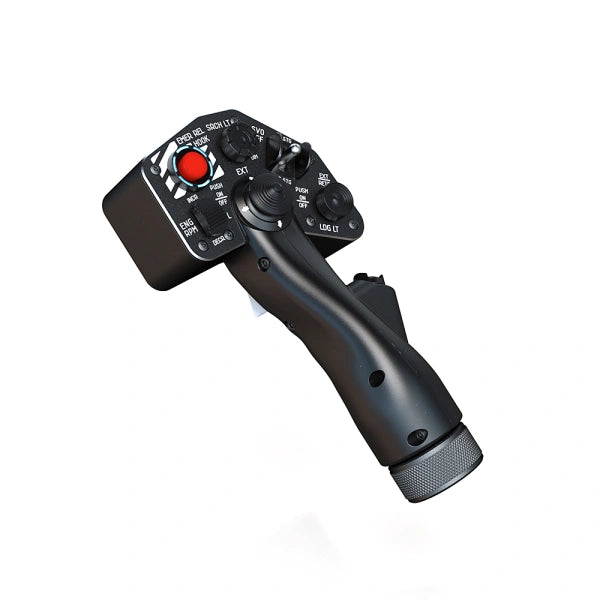 Virpil VPC Hawk-60 Collective Grip for helicopter sim controls on Player1 Sim Gear left view