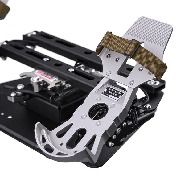 Virpil R1-LEGEND Rudder Pedals close up view