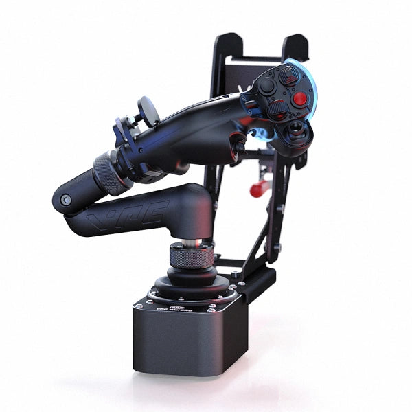VIRPIL VPC Flightstick Z-Extension — installed on MongoosT-50 base with VPC grip for HOSAS space sim setup