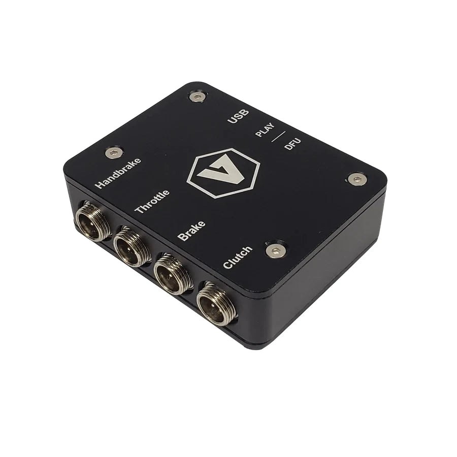 VNM Racing 3 pedal set of sim racing pedals on Player1 Sim Gear